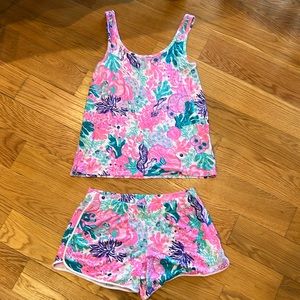 Lilly Pulitzer pajama set